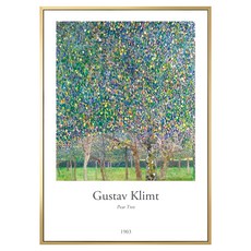 菠蘿選畫所 克林姆 梨樹 AVAR3414G, 金色