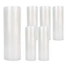 PE塑膠捲袋 點斷式 3斤(43 x 29cm) 厚度0.03mm, 1捲, 6捲