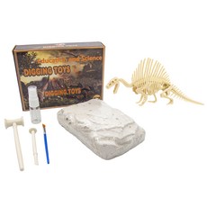 OhBabyLaugh 挖掘考古玩具 B6 脊龍 三歲以上兒童適用, 1個