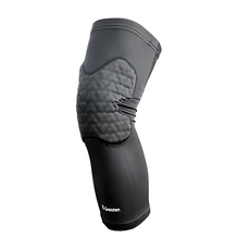 Greaten 極騰 籃球防撞護膝, 高彈性吸震墊片 多角度防護, S(35~39cm), 黑色, 1個