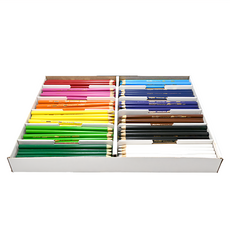 Crayola 繪兒樂 水溶性色鉛筆 教學用 240支, 12色, 1盒