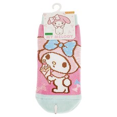 oneder 旺達 美樂蒂寶寶直版襪