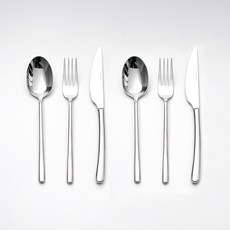 EASTMARK 西餐餐具組, 單色, 餐匙 + 餐叉 + 餐刀, 2組