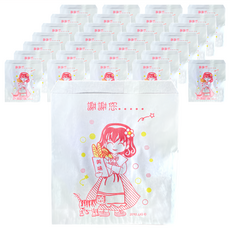 JJG 壯佳果 小貓咪系列 防油紙袋 八兩中袋 22.5 x 14.5 x 4cm, 100個, 2包