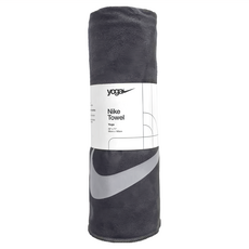 NIKE 耐吉 瑜珈毛巾 N1010546012OS, 深灰&淺灰, 1條
