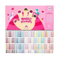 Joan Miro兒童指甲貼 Set, 可愛小東西, 540張入, 1組