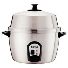 富力森FURIMORI 頂級316不鏽鋼分離式電鍋 FU-P811, 11人份大容量, 蒸汽立體循環, 受熱均勻