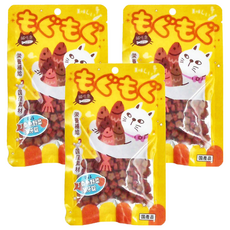 貓吃魚 潔牙錠 低溫風乾 營養豐富 易咬易消化 貓咪適用, 雞肉 + 丁香魚, 40g, 3包