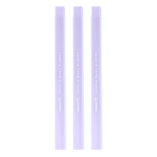 sun-star 大小角度方形長條橡皮擦, 大小面積都可擦, 長條形好施力, 玫紫粉, 3個