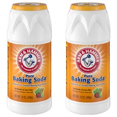 ARM & HAMMER 小蘇打粉 美國第一信賴品牌 清潔蔬果用, 340g, 2罐