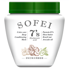 SOFEI 舒妃 7玻水潤護髮霜, 800ml, 1罐