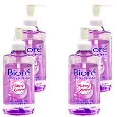 Biore 蜜妮 台灣公司貨 深層卸粧油, 230ml, 4瓶