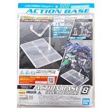 BANDAI 可動展示架8 透明色, 不適用, 1個