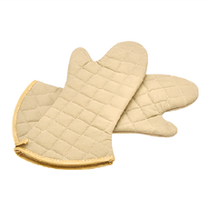 SaNNeNg 三能 耐熱手套 耐熱205度 17吋, 米色, 1個