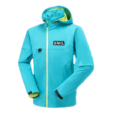 SAME 莎美 潑水透氣軟殼衣 Soft Shell, L, BLUE