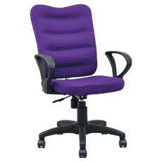 台灣製造 人體工學椅 T6-01, 紫色, 1個