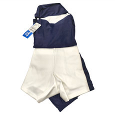 Summer love 夏之戀 大女長版三件式 Set 彈性纖維 20% 尼龍 80%, 深藍色 + 白色