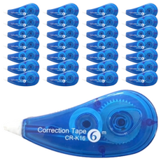 DADA 性價比修改膠帶 CR-K16 6M, 顏色隨機, 72個