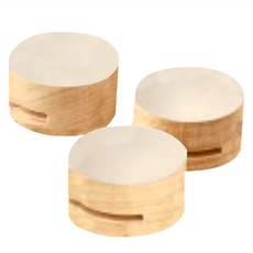 日本 MIDORI 木製相片夾 35494 (3個1組) - 簡約木質照片裝飾, 1組, 灰色