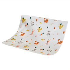 Pureal 純真兔 竹纖維防水尿布墊, 100 x 80cm, 秋日樂園, 1件