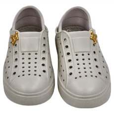 BORUI 柏睿鞋業 迪士尼飾釦輕量休閒洞洞鞋 522538