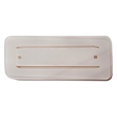 FaSoLa 多功能延長線插座 裝置 遙控固定器 4 x 10 x 0.6cm 55g 2個, 白色, 1組