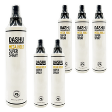 DASHU 男士超挺立定型噴霧 含黑豆和明膠蛋白質, 250ml, 6件