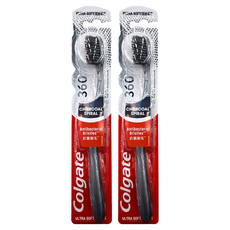 Colgate 高露潔 360°備長炭牙刷, 1入, 2支
