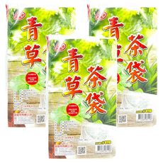 喜常來 青草茶袋, 棉100%, 袋口約寬55x深62cm, 一條入, 100%台灣製造, 單色, 3個