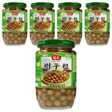 龍宏 樹子粒, 385g, 無添加防腐劑, 5罐