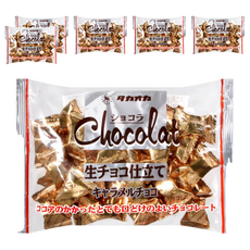 高岡食品 焦糖巧克力風味糖，宛如果仁糖般在舌尖上的觸感, 163.2g, 6袋