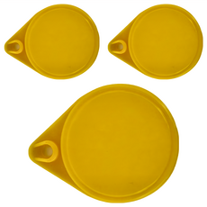 MIKA HOUSE 橘之屋 易開罐密封蓋4件組 H-257 PP材質 6.5x8.2x1cm, 3組