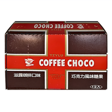 滋露咖啡口味巧克力風味糖果，12條裝, 252g, 1盒