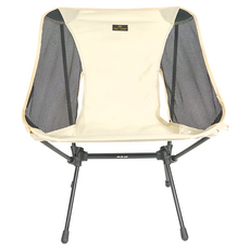 OWL CAMP SL網布標準椅, 500D尼龍布, 7075鋁合金, 卡其色, 1個