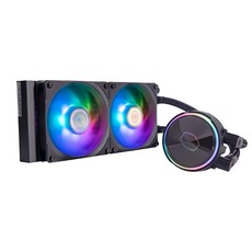 酷碼 Cooler Master MasterLiquid PL240 FLUX LGA1700首選水冷, MLY-D24M-A23PZ-R1, 黑色, 1入