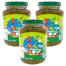 埔里農會 剝皮辣椒, 380g, 3罐