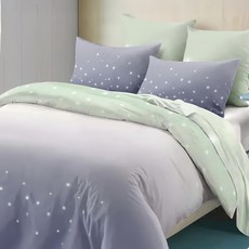 A-ONE 雪紡棉被套, 耐洗耐用, 台灣製造, SGS認證, 璀璨星空, 雙人