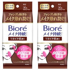 Biore 蜜妮 潤澤保濕持妝濕巾, 30張, 2包