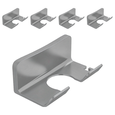 衛浴免打孔吹風機置物架 RA2901B 顏色隨機, 5個
