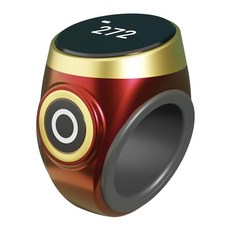 智能天珠 戒指型電子計數器, 酒紅色, 重量40.0g, 1個