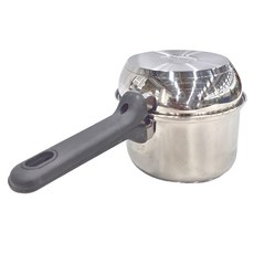 ARMADA 亞曼達 創意樂活不鏽鋼三件套 (18x10.5cm單柄湯鍋、18x5cm單柄平底鍋..., 單柄湯鍋 18 x 10.5cm + 單柄平底鍋 18 x 5cm + 帶提手蒸盤 16 x 5.2cm, AMLF1618, 1組