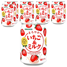 SANGARIA 草莓牛奶, 275ml, 6罐
