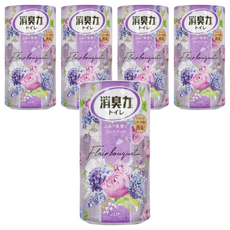 ST 雞仔牌 消臭力 閃耀花朵 浴廁消臭芳香劑, 400ml, 5個