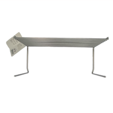 KAJIdonya 家事問屋 分隔收納架 穩固耐用 靈活運用空間, 銀色, 1入