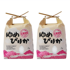 Well Life 悅生活 北海道 谷穗 夢美人米 日本白米, 特A級, 2kg, 2包