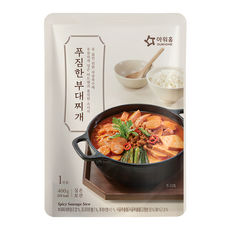 OURHOME 部隊鍋 400g 韓國原裝人氣湯品 料多實在, 1包