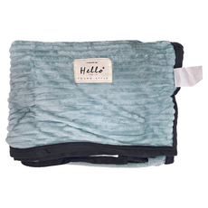 Ishur 伊舒爾 法蘭絨雪貂條紋毯 - 聚酯纖維