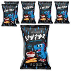 McLLOYD'S KiMiFiNNe 斯洛伐克酷奇米 番茄棒棒, 歐盟認證葵花籽油, 不含反式脂肪健康零食, 不含防腐劑、人工添加物, 30g, 6包