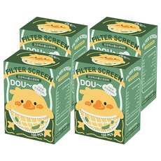 豆豆鴨廚房拋棄式水槽濾網, 100個, 4盒