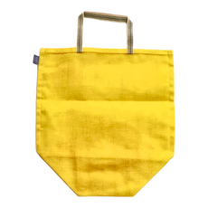 BAN INOUE 井上幡 CAYA 純棉蚊帳布蔬菜袋 芥末黃, 芥末黃色, 1個